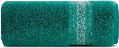 Produktbild von EUROFIRANY | Handtuch - Badetuch -  50 x 90 cm - grün - Weich -  Baumwolle