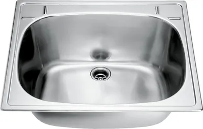 Immagine prodotto di KWC AR bacino multifunzione, SIRIUS, acciaio inox, 560x230x470 mm, scarico centrale