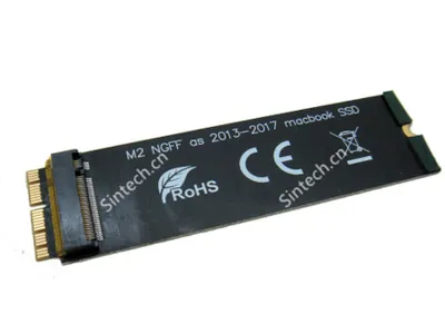 Produktbild von NGFF M.2 nvme SSD Adapter Karte kompatibel mit Macbook Air 2013 - 2017 Macbook Pro Late 2013 - 2015 iMac 2013 - 2017 Jahr (ST-NGFF2013C)
