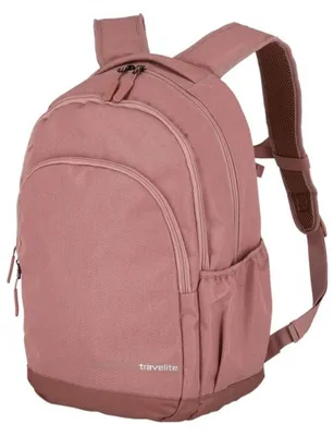 Zdjęcie produktu dla travelite plecak turystyczny Plecak z przegrodą na laptopa Kick Off Plecak 22L Rose antyczny różowy