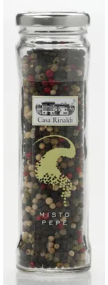 Image de Casa Rinaldi Poivre mélangé en pot de réserve à visser 90g