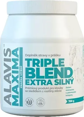 Produktbild von Alavis Alavis Maxima Triple Blend Extra Strong 700 g / Komplexe Gelenknahrungen / Premium-Gelenknahrung mit patentierten Kollagenen