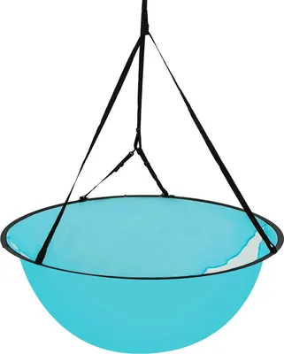 Obrázek produktu pro Větrná plachta pro kajak, SUP a surfové prkno – kulatá plachta 108 cm – přenosná – nylon a sklolaminátová trubka – 0,4 kg – modrá