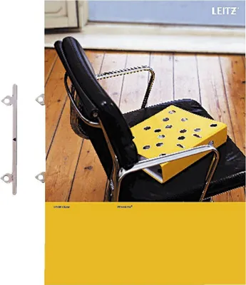 Immagine prodotto di Leitz 1755-00-00 1755 Porta libretto, metallo, 25 pezzi, argento