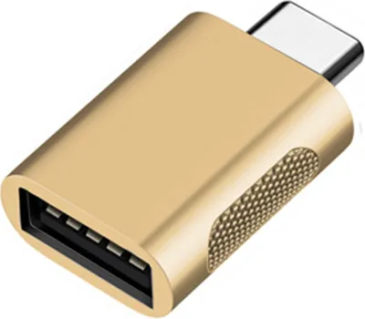 Obrázok produktu pre INF Adaptér USB C na USB 3.2 10 Gbps Zlato