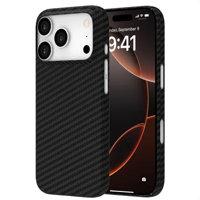Obrázok produktu pre Accezz MagSafe Polyamid® puzdro iPhone 17 Pro - čierne
