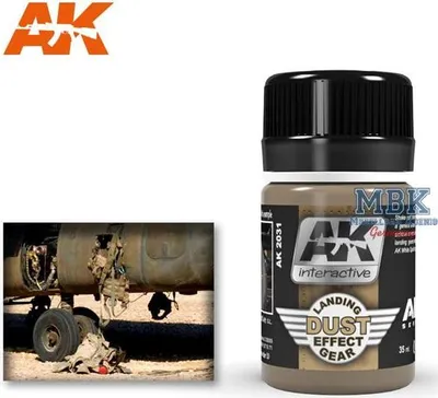 Imagen del producto de AK Interactive S.L. AK-2031: Polvo para tren de aterrizaje