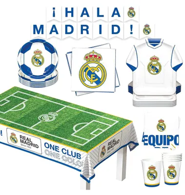 Produktbild von Real Madrid CF Geburtstags-Set 44-teilig -