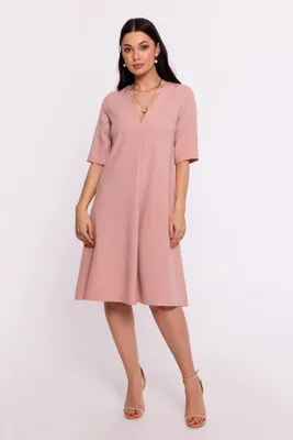 Zdjęcie produktu dla bewear-damske-prelamovane-saty-salelis-b280-ruzova-m