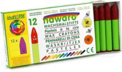 Produktbild von ökoNorm Wachskreide nawaro 12 Stück - pink