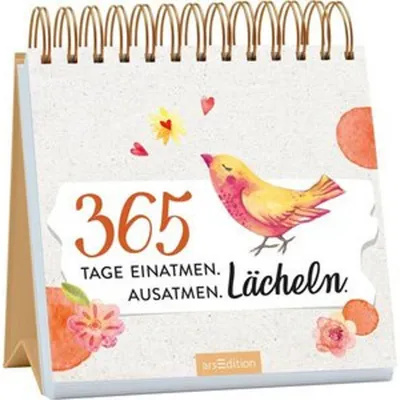 Obrázok produktu pre 365 Tage einatmen. Ausatmen. Lächeln.
