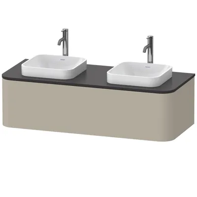 Produktbild von DURAVIT HP4943B6060 WTU HappyD2+ wandh.,354x1300x550mm