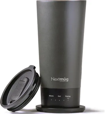 Immagine prodotto di Tazza da viaggio autoriscaldante da 16 oz, grigia