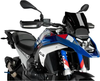Produktbild von PUIG Naked Sport Windscreen Schwarz ABE genehmigt für BMW