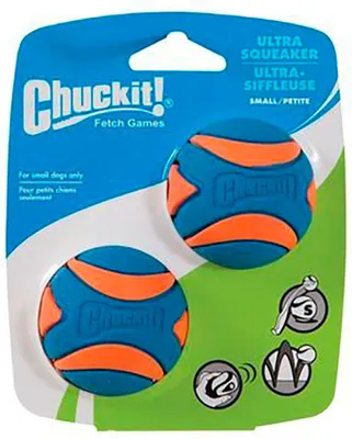 Image de Chuckit ! Ultra Squeaker Ball M (paquet de 2)