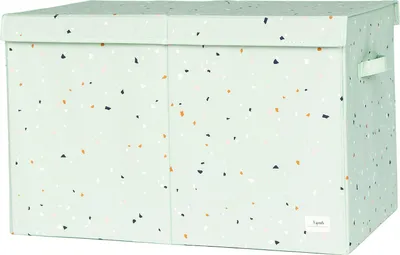 Obrázek produktu pro 3 Sprouts - Úložný box Terrazzo Green, recyklovaný