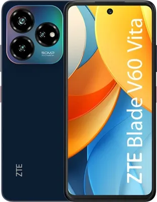 A smartphone with a colorful abstract background.