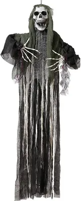 Produktbild von Atosa Hängendes Skelett 158 Cm Grau  Grau One Size