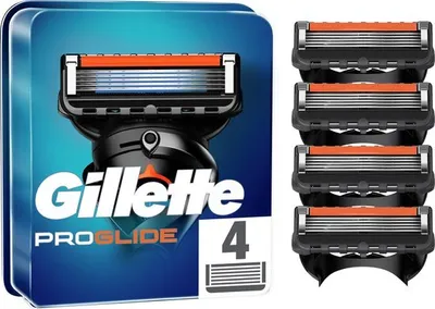 Produktbild von Gillette Fusion Proglide Ladegerät 4 Stück