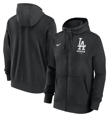 Obrázek produktu pro Pánská mikina s kapucí Los Angeles Dodgers MLB, bavlna, celopropínací, fleecová podšívka – velikost: L