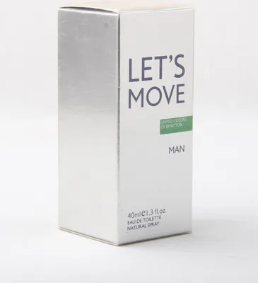 Obrázek produktu pro BENETTON Let's Move Man EDT 40ml