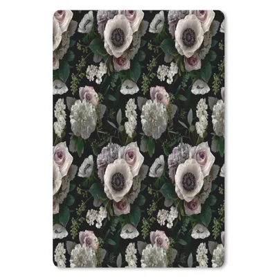 Produktbild von MuchoWow® Mauspad Mousepad Blumen - Anemone - Rosa 40x60 cm - Mousepads - Maus Mat - Pad - Mausunterlage - Schreibtisch Accesoire