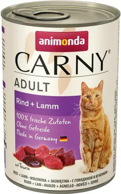 Produktbild von Animonda Carny Adult Rind & Lamm 400gx6