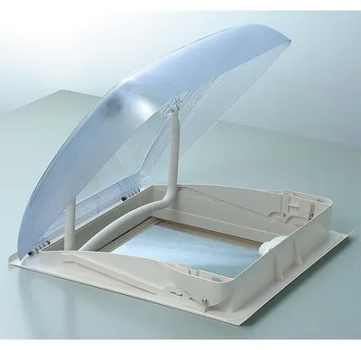 Produktbild von DOMETIC Dachhaube Mini Heki FL 43-60 mm ohne Zwangsbelüftung Wohnwagen RAL 9001