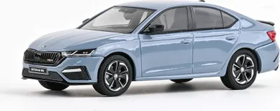 Zdjęcie produktu dla Skoda Octavia IV RS (2020) Szara patyna - ABREX 1:43