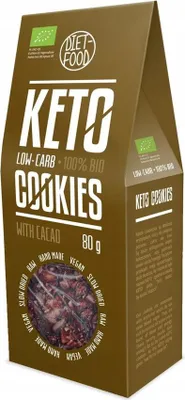 Obrázok produktu pre KETOKAKAOVÉ COOKIES 80 g - DIÉTNE-POTRAVINY
