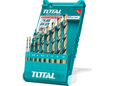 Immagine prodotto di Punte per metallo Totale TACSD0095 Punte per metallo, set di 9, HSS, HSS
