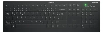 Produktbild von Cherry Contour Active Key QuickClean AK-C8112 - Tastatur