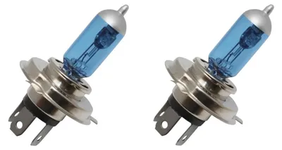 Productafbeelding van fietsverlichting, 2 x gloeilamp, motorfiets, scooter, brommer, auto, 12V 60/55W H4