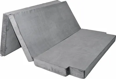 Produktbild von Premium Schlafauflage VW T5 T6 Multiflexboard 185x148x10 cm Dunkelgrau Matratze Klappmatratze Bett Mayaadi Home