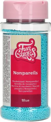 Produktbild von FunCakes Nonpareils Hell Blau 80g