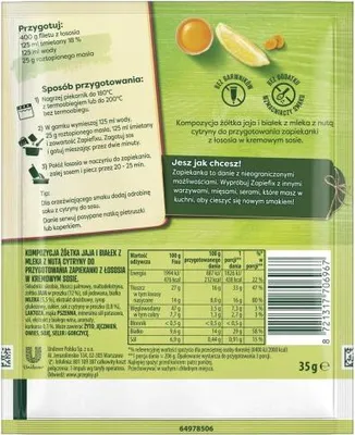 Zdjęcie produktu dla Knorr Zapiefix Łosoś w kremowym sosie 35g