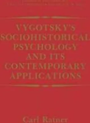 Immagine prodotto di Vygotsky's Sociohistorical Psychology and its Contemporary Applications