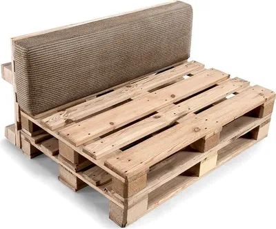 Produktbild von Palettenkissen, Gartensofakissen, Sitzkissen, PFL (Rückenlehne 120x40, Hellbraun)