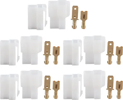 Imagen del producto de Conector de cable para radio de coche con alimentación de 2 pines, tipo T, compatible con Kenwood