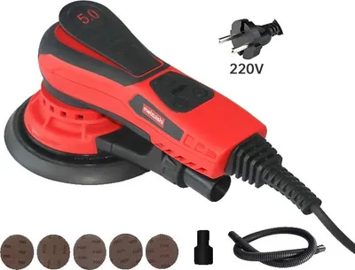 Obrázok produktu pre Excentrická brúska, bezkefový motor, integrované odsávanie prachu, 220 V, 5,0 mm