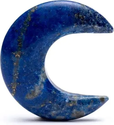 Immagine prodotto di Pietra Preziosa A Forma Di Luna Lapislazzuli - 4 Cm Confezione Da 2 Pz