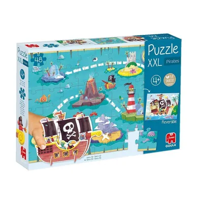 Image de GOULA - Puzzle XXL - Pirates - 48 pièces