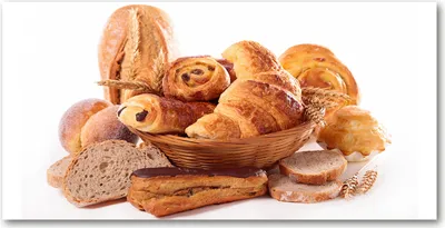 Produktbild von Tulup Glas-Bild -140x70- Wandkunst Dekorative Wand für Küche & Wohnzimmer - Essen & Getränke - Brot - Braun