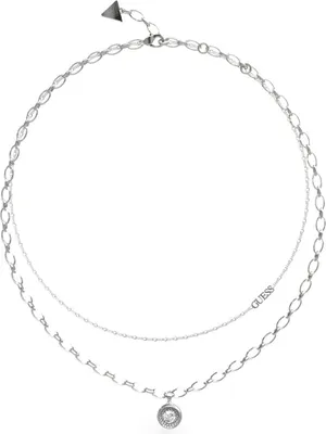 Obrázek produktu pro Dámský náhrdelník Guess JUBN03395JW - Stříbrná barva