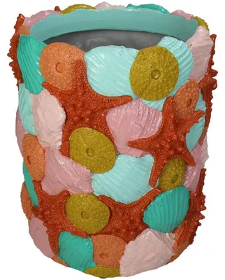 Image de Collection HD, Vase en résine polypropylène, multicolore, 23x23x27 cm