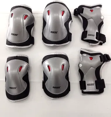 Produktbild von Roces Jungen Schützer Super 3-Pack, Black, MJR, 301276-001