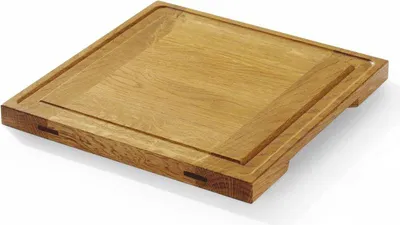 Immagine prodotto di Tagliere da portata in legno di quercia, HENDI, 270x270x(H)20mm