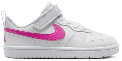 Produktbild von Nike Court Borough Low Recraft White Laser Fuchsia (PS) - EU 31.5