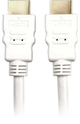 Produktbild von Sharkoon 1m, 2xHDMI, 1 m, HDMI Typ A (Standard), HDMI Typ A (Standard), 3D, Weiß