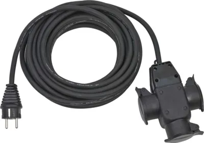 Produktbild von Brennenstuhl Verl.-Kabel 10m H07RN-F3G1,5 schwarz